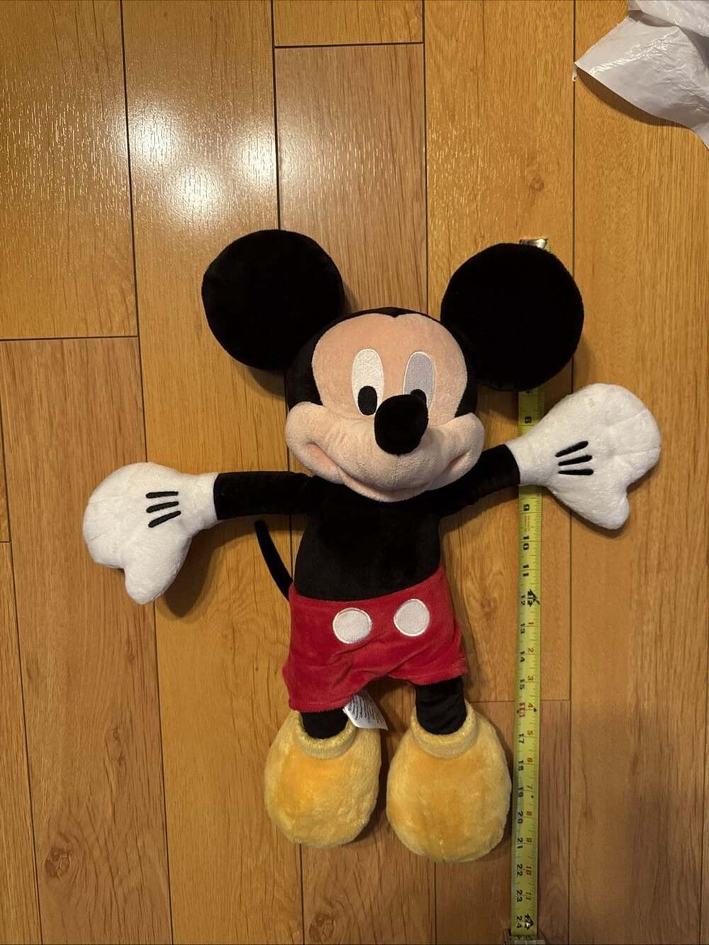 Mickey Mouse Large 20 Inch Plush Disney Store Huge Authentic Rare
